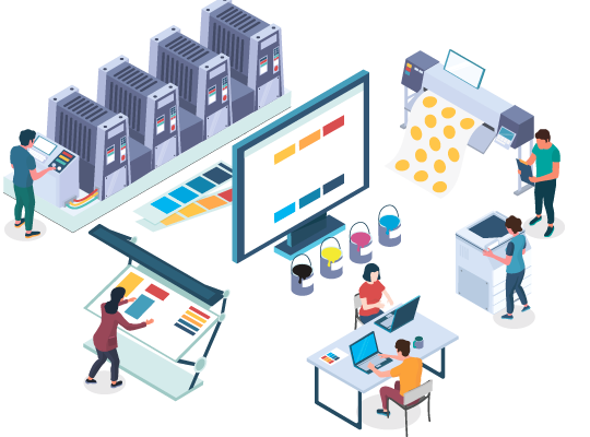 Керування CRM ERP для друкарні та поліграфії